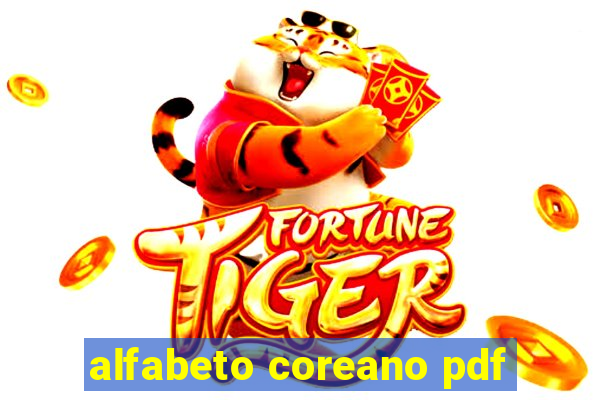 alfabeto coreano pdf